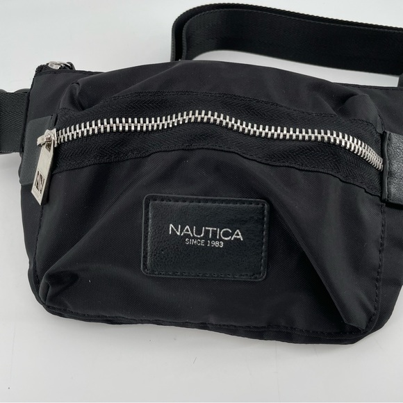Nautica Armada Formation Belt Bag Fanny Pack Black - Picture 3 of 7